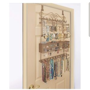 Large Over The Door Jewelry Organizer